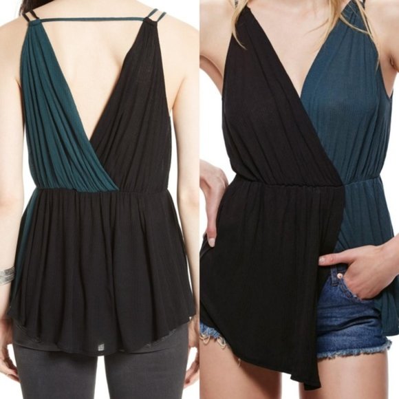 Free People Tops - Free People Last Night Two Tone Tank